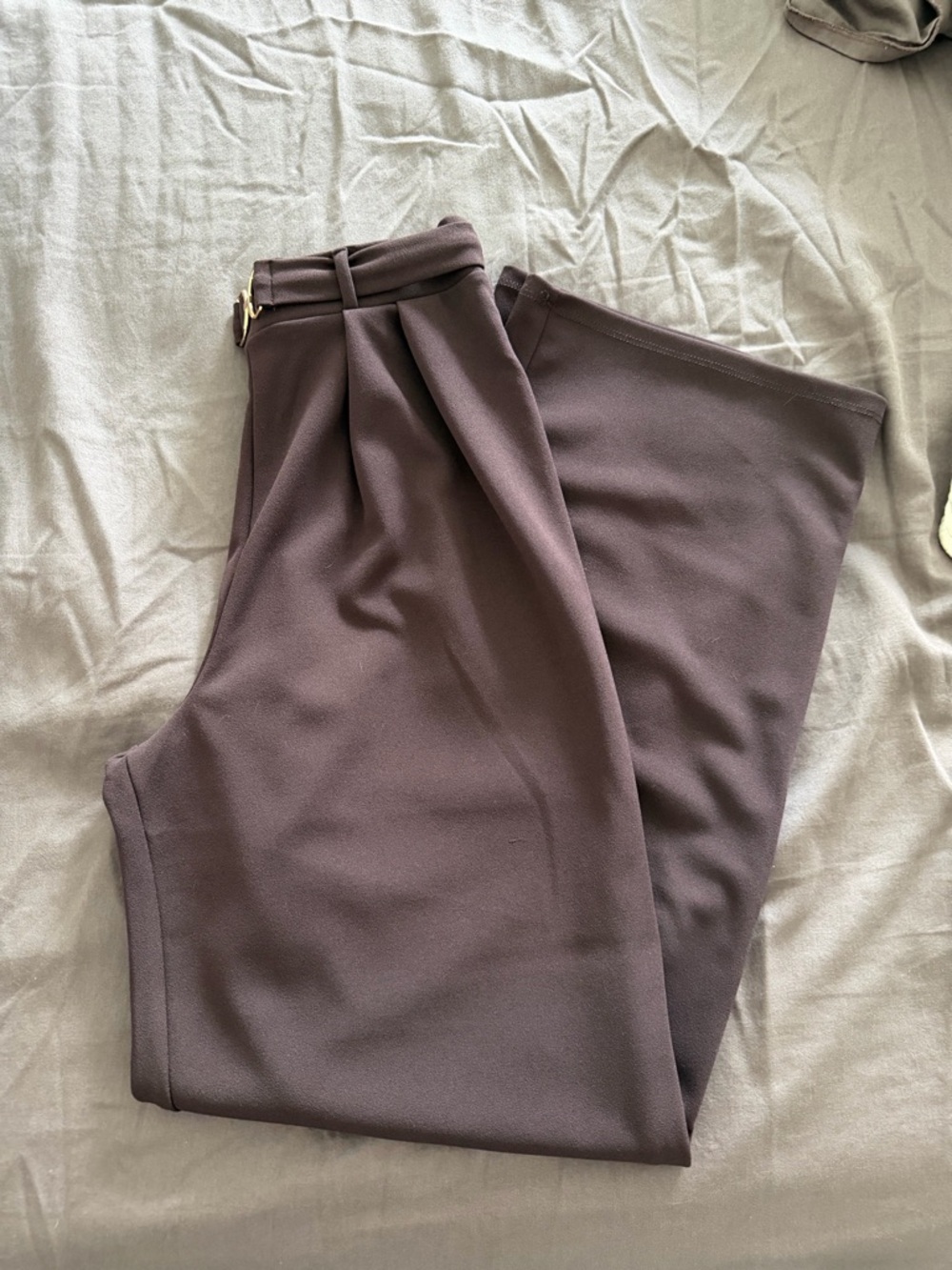 H&M Belted Trousers